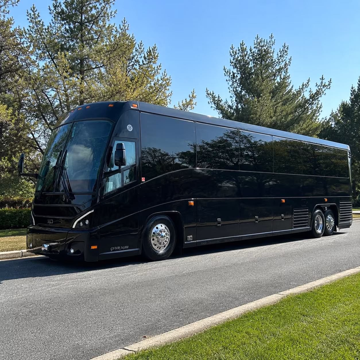 Long Beach School Event Transportation party bus exterior