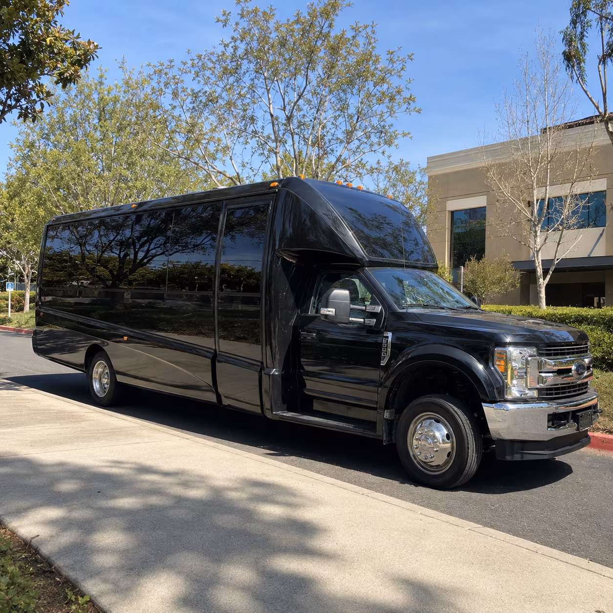 Long Beach Sporting Event Transportation onboard seating