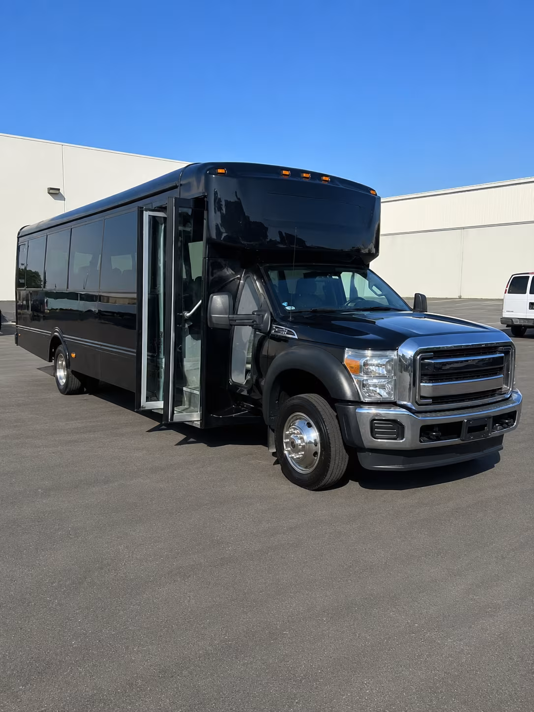 Long Beach Wedding Transportation party bus interior